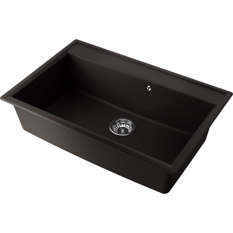 Кухонная мойка Omoikiri Daisen 77-ES 4997490, 77 см, artgranit, цвет espresso