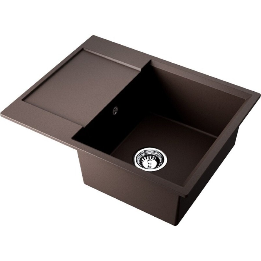 Кухонная мойка Omoikiri Daisen 65-ES 4997496, 65 см, artgranit, цвет espresso