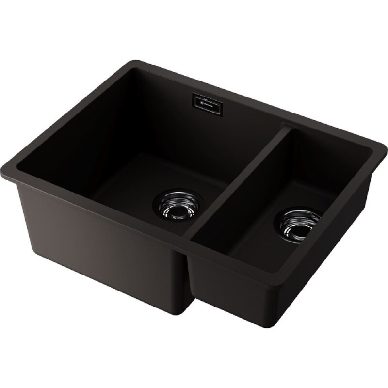 Мойка кухонная Omoikiri Kata 55-2-U-ES 4997500, 55 см, artgranit, цвет espresso