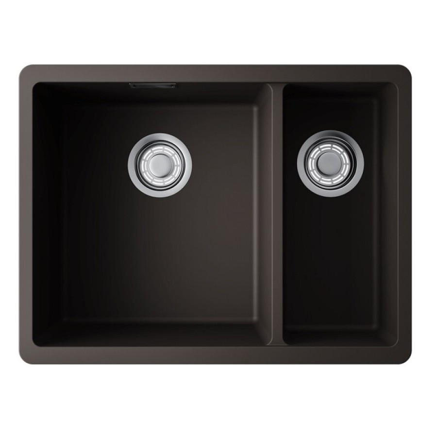 Мойка кухонная Omoikiri Kata 55-2-U-ES 4997500, 55 см, artgranit, цвет espresso