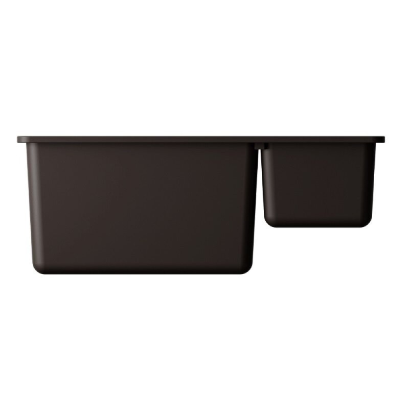 Мойка кухонная Omoikiri Kata 55-2-U-ES 4997500, 55 см, artgranit, цвет espresso