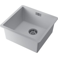 Мойка кухонная Omoikiri Kata 44-U-WH 4997518, 44 см, artgranit, цвет белый