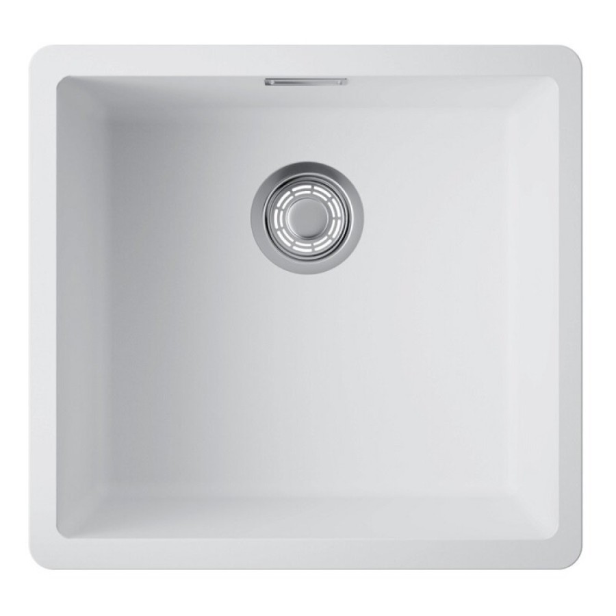 Мойка кухонная Omoikiri Kata 44-U-WH 4997518, 44 см, artgranit, цвет белый