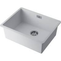Мойка кухонная Omoikiri Kata 54-U-WH 4997519, 54 см, artgranit, цвет белый