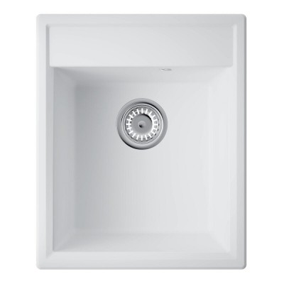 Кухонная мойка Omoikiri Daisen 42-WH 4997520, 42 см, artgranit, цвет белый