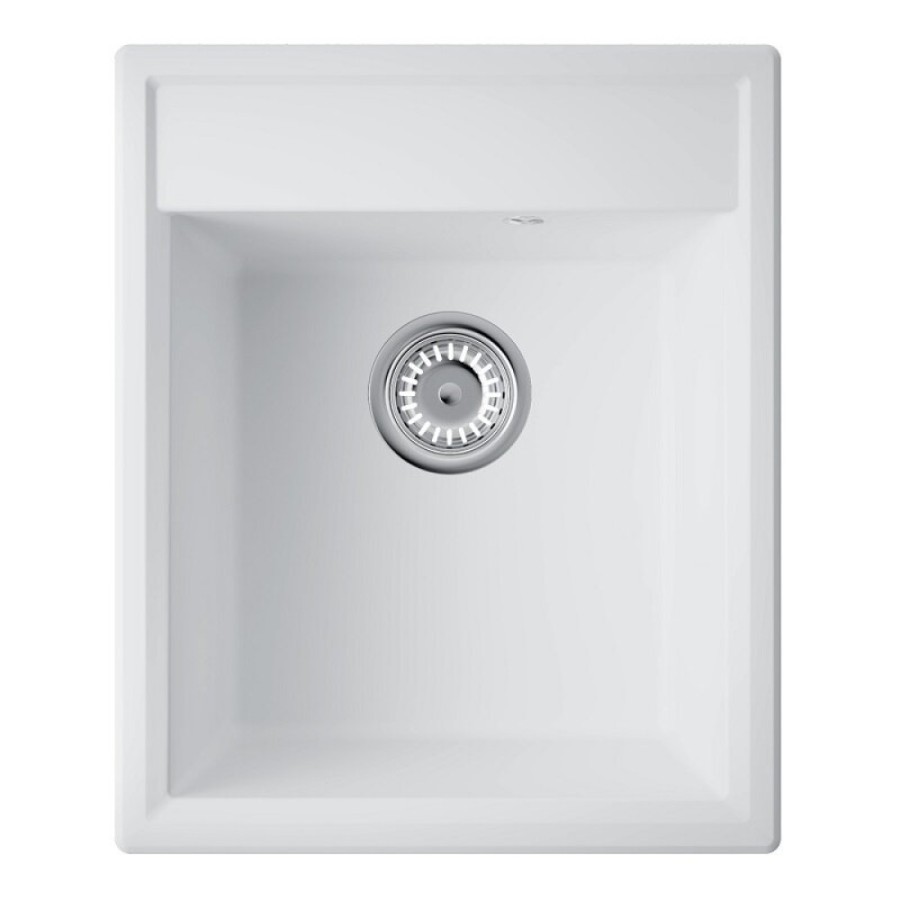 Кухонная мойка Omoikiri Daisen 42-WH 4997520, 42 см, artgranit, цвет белый