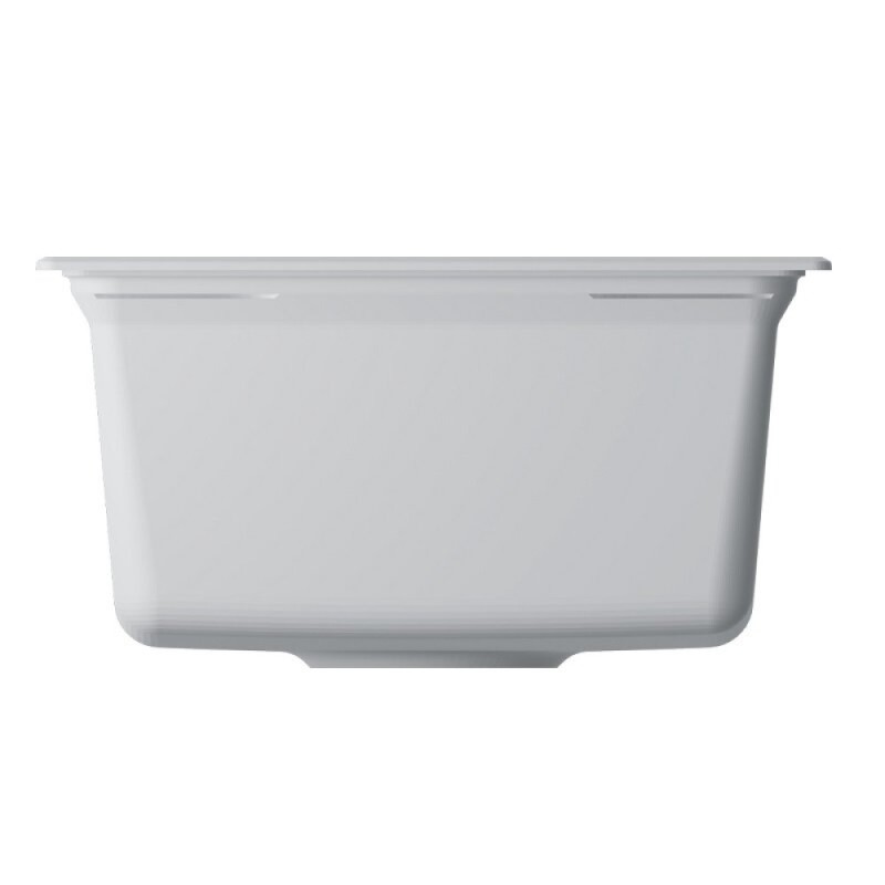 Кухонная мойка Omoikiri Daisen 42-WH 4997520, 42 см, artgranit, цвет белый