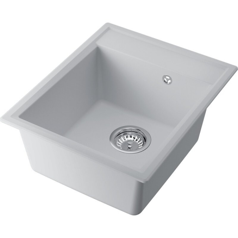 Кухонная мойка Omoikiri Daisen 42-WH 4997520, 42 см, artgranit, цвет белый