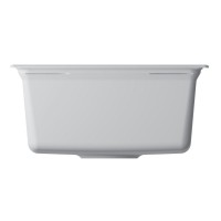 Кухонная мойка Omoikiri Daisen 46-WH 4997521, 46 см, artgranit, цвет белый