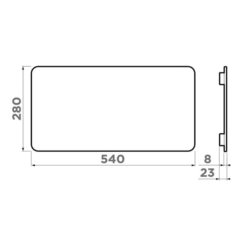 Разделочная доска Omoikiri CB-Sumi 4999033, цвет серый