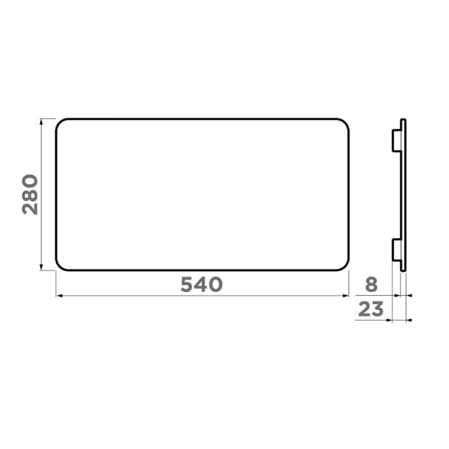 Разделочная доска Omoikiri CB-Sumi 4999033, цвет серый