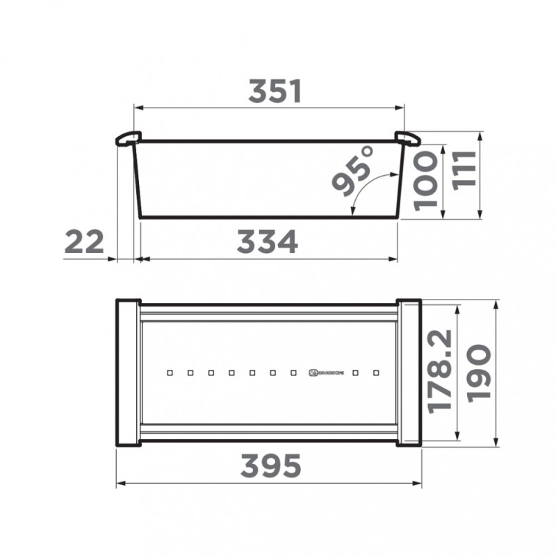 Коландер Omoikiri CO-05-IN, 4999036, нержавеющая сталь