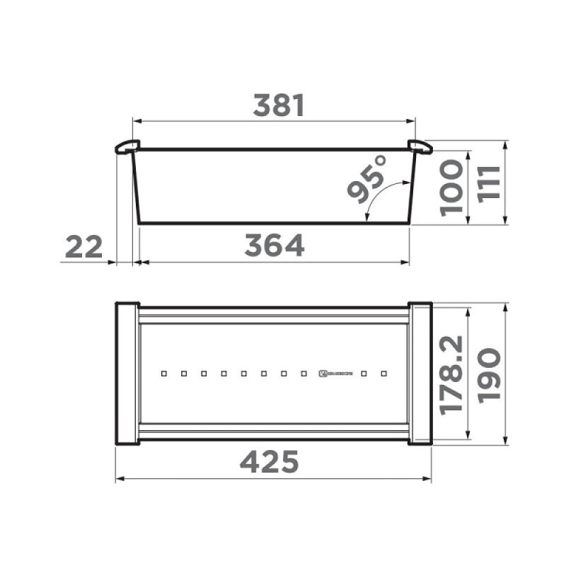 Коландер Omoikiri CO-02 4999055, цвет графит