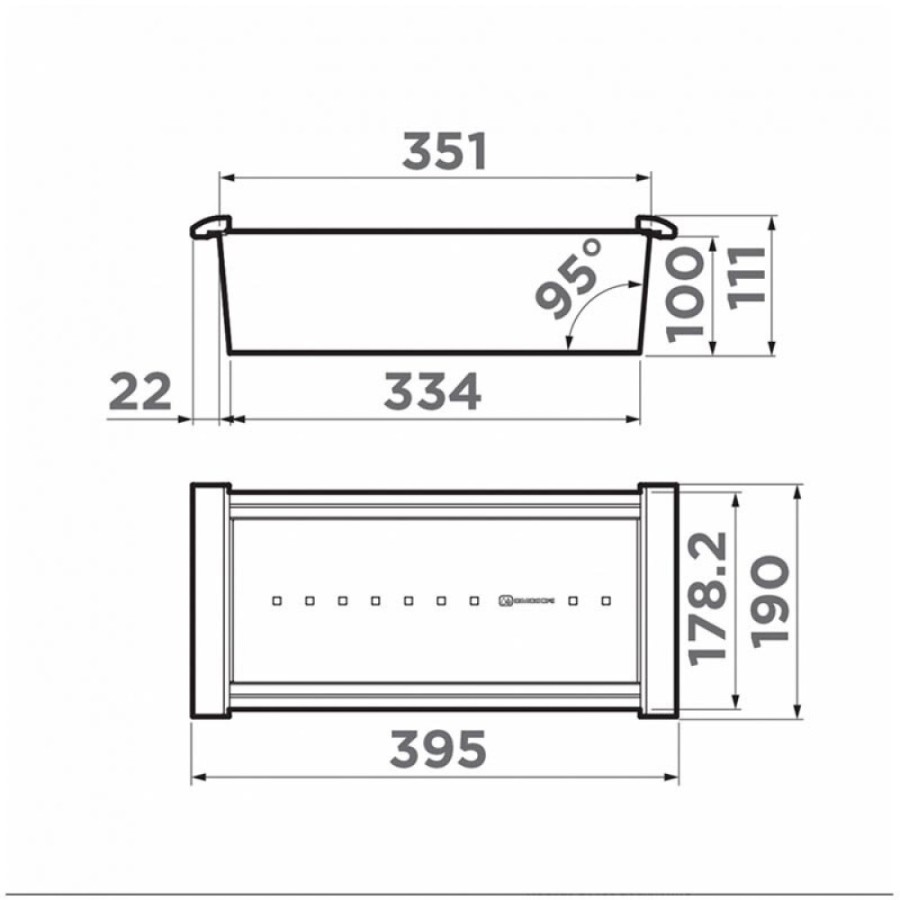 Коландер Omoikiri CO-05-GM, 4999059, цвет вороненая сталь