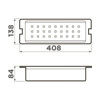 Коландер Omoikiri CO-07-PRO 4999069, цвет графит