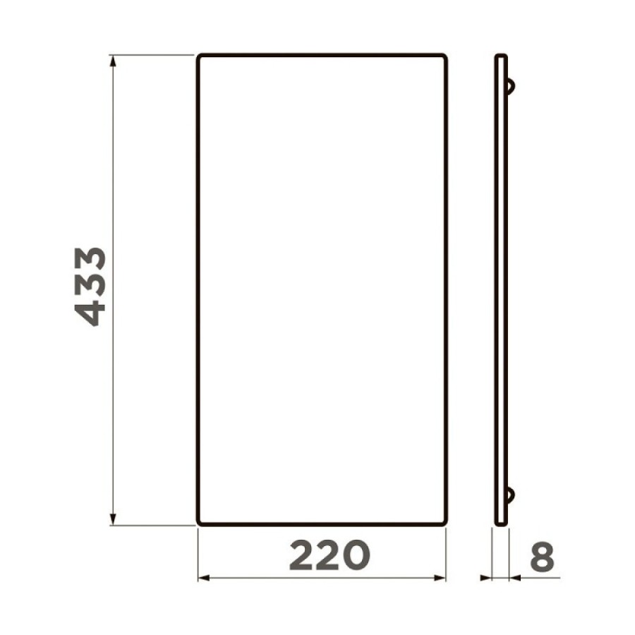 Разделочная доска Omoikiri CB-SINTESI-M 4999070, цвет графит