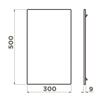 Разделочная доска Omoikiri CB-SINTESI-L 4999071, цвет графит