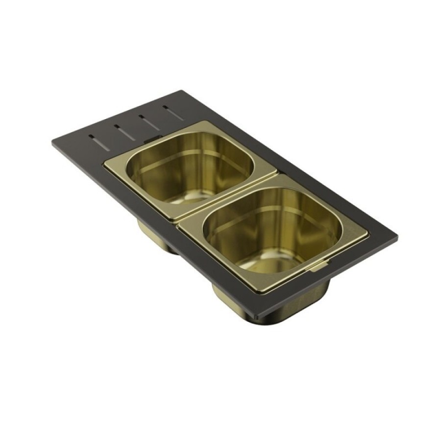 Коландер Omoikiri DC-02-2 4999077, цвет светлое золото