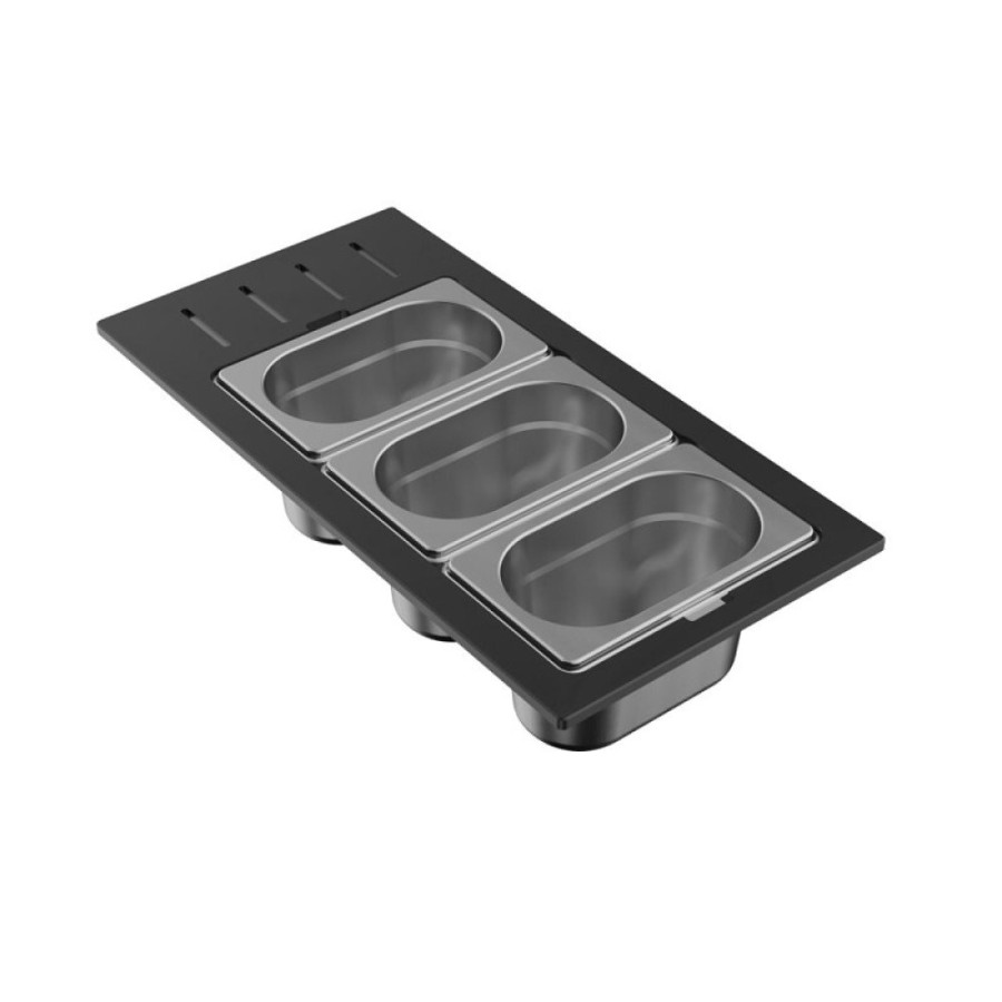 Коландер Omoikiri DC-02-3 4999078, цвет нержавеющая сталь