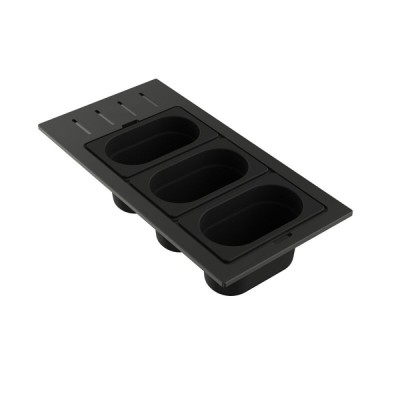 Коландер Omoikiri DC-02-3 4999079, цвет графит