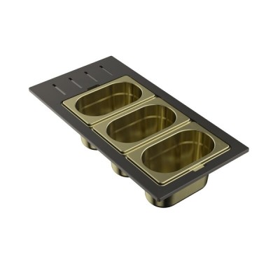 Коландер Omoikiri DC-02-3 4999080, цвет светлое золото