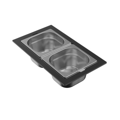 Коландер Omoikiri DC-04-2 4999084, цвет нержавеющая сталь