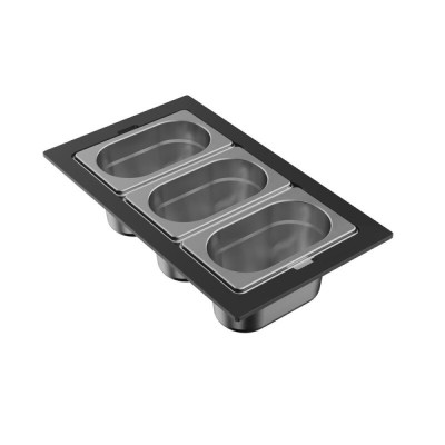 Коландер Omoikiri DC-04-3 4999087, цвет нержавеющая сталь