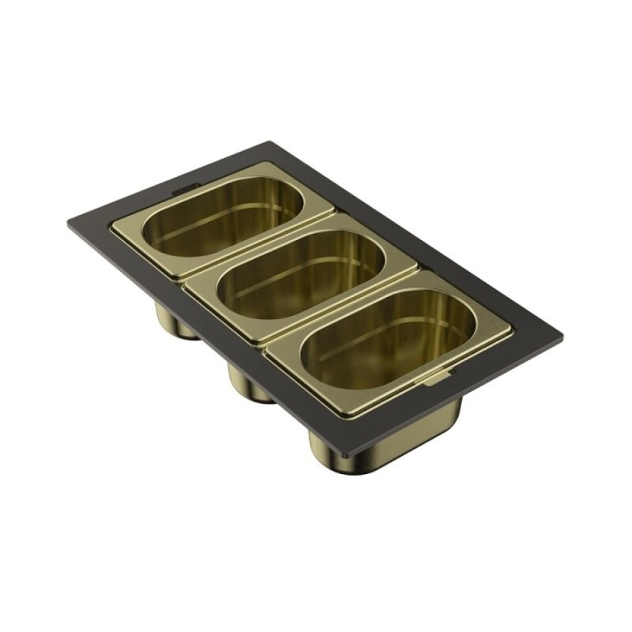 Коландер Omoikiri DC-04-3 4999089, цвет светлое золото