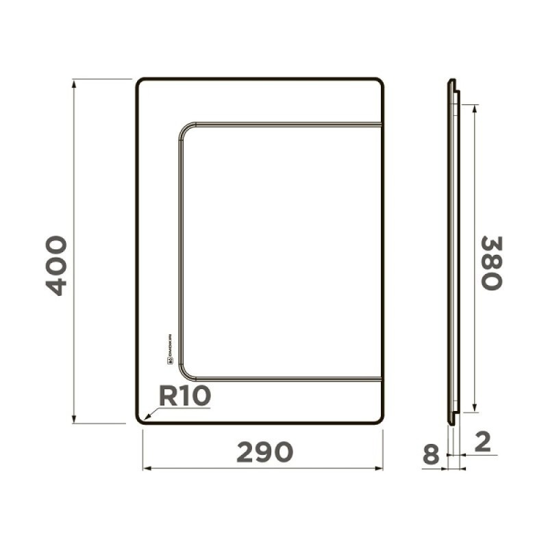 Разделочная доска Omoikiri CB-BASIC-380 4999100, цвет графит
