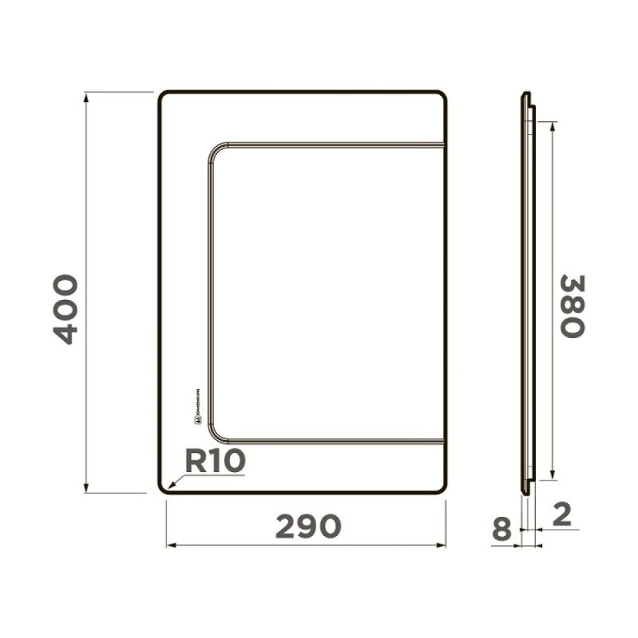 Разделочная доска Omoikiri CB-BASIC-380 4999100, цвет графит