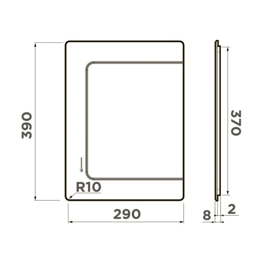 Разделочная доска Omoikiri CB-BASIC-370 4999102, цвет дуб