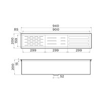 Коландер Omoikiri DRY-02 4999109, встраиваемый, цвет нержавеющая сталь