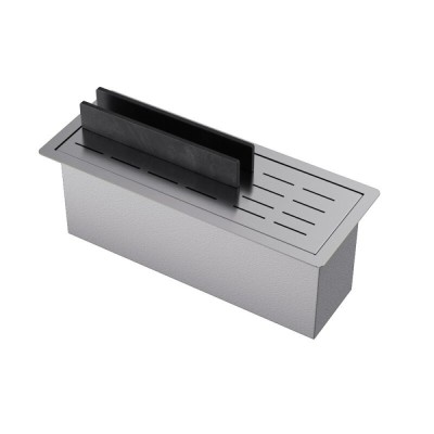 Коландер Omoikiri DRY-04 4999127, встраиваемый, цвет нержавеющая сталь
