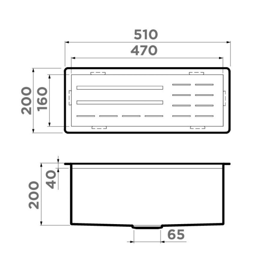 Коландер Omoikiri DRY-04 4999127, встраиваемый, цвет нержавеющая сталь