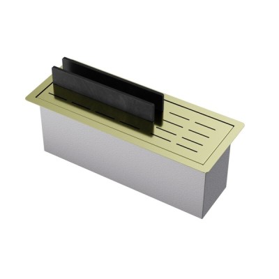 Коландер Omoikiri DRY-04 4999130, встраиваемый, цвет светлое золото