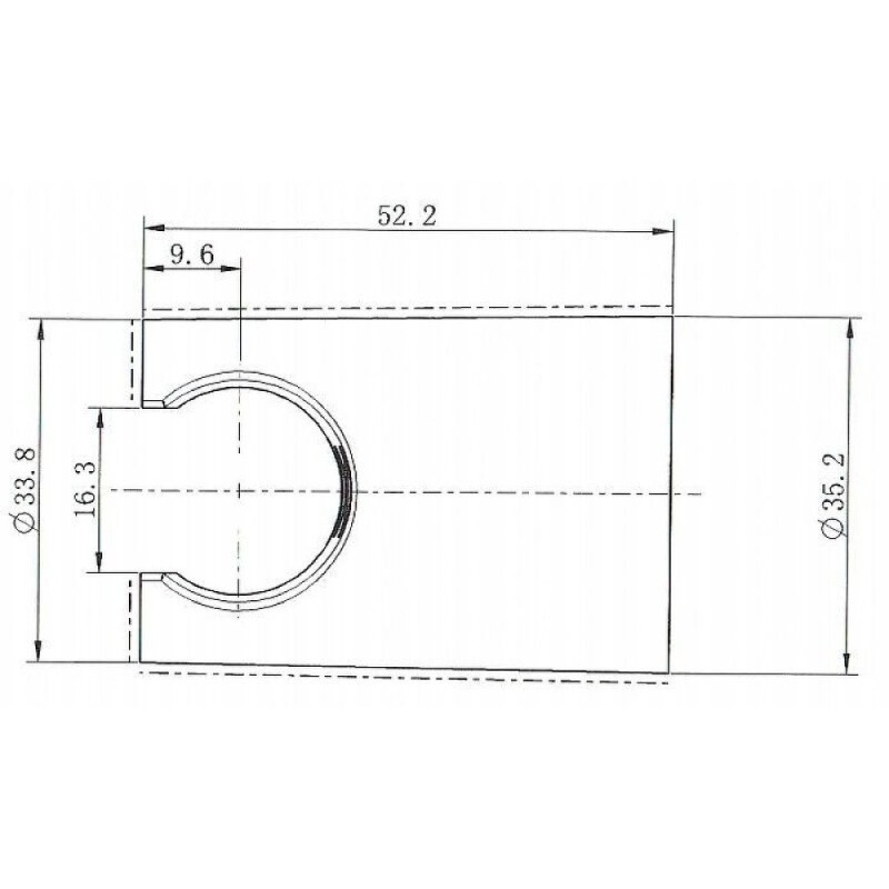 Держатель душа Allen Brau Priority 5.31B15-31, черный матовый