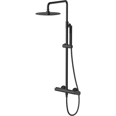 Душевая система Allen Brau Liberty 5.33007-31, черный матовый