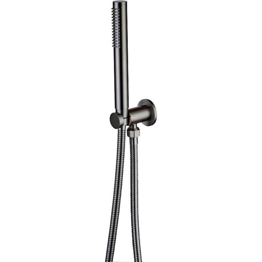 Душевой гарнитур Allen Brau Priority 5.31019-MG, 1 режим, никель брашированный