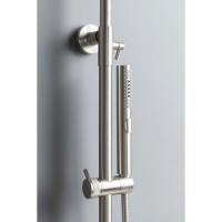 Душевая система Allen Brau Priority 5.31T10-BN, термостатическая, никель браш