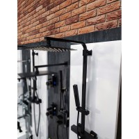 Душевая система Allen Brau Infinity 5.21029-31, верхний и ручной душ, излив, черный матовый