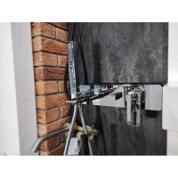 Смеситель Allen Brau Infinity 5.21007-00 для ванны и душа, с душевым гарнитуром, хром