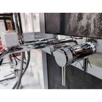Смеситель Allen Brau Priority 5.31006-00 для ванны и душа, с душевым гарнитуром, хром
