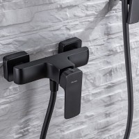 Смеситель Allen Brau Infinity 5.21010-31 для душа, черный матовый