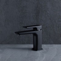 Смеситель Allen Brau Infinity 5.21001-31 для раковины, черный матовый