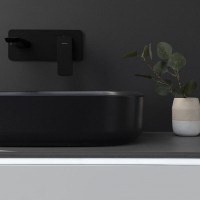Смеситель Allen Brau Infinity 5.21003-31 для раковины, черный матовый