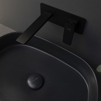 Смеситель Allen Brau Infinity 5.21003-31 для раковины, черный матовый