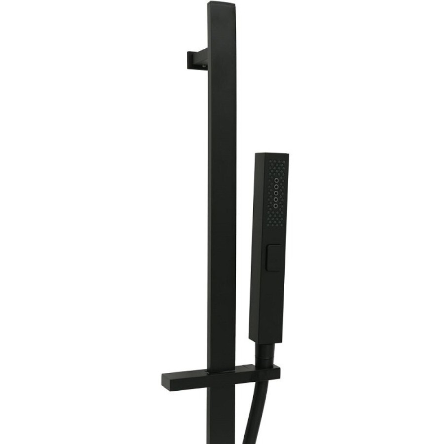 Душевой гарнитур Allen Brau Infinity 5.21013-31, ручной душ 3 режима, черный матовый