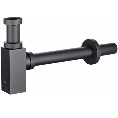 Сифон Allen Brau Infinity 5.21027-31 Square, черный матовый