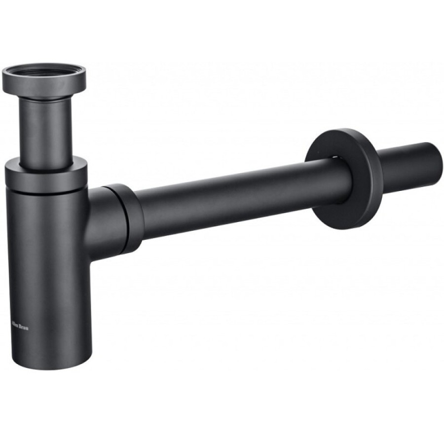 Сифон Allen Brau Priority 5.31025-31 Round, черный матовый