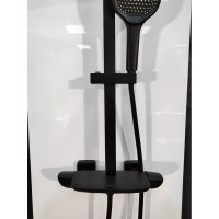 Душевая система Allen Brau Infinity 5.21030-31, черный матовый